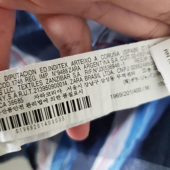 ZARA trafaluc plaid studded longsleeve shirt - Picture 11 of 14